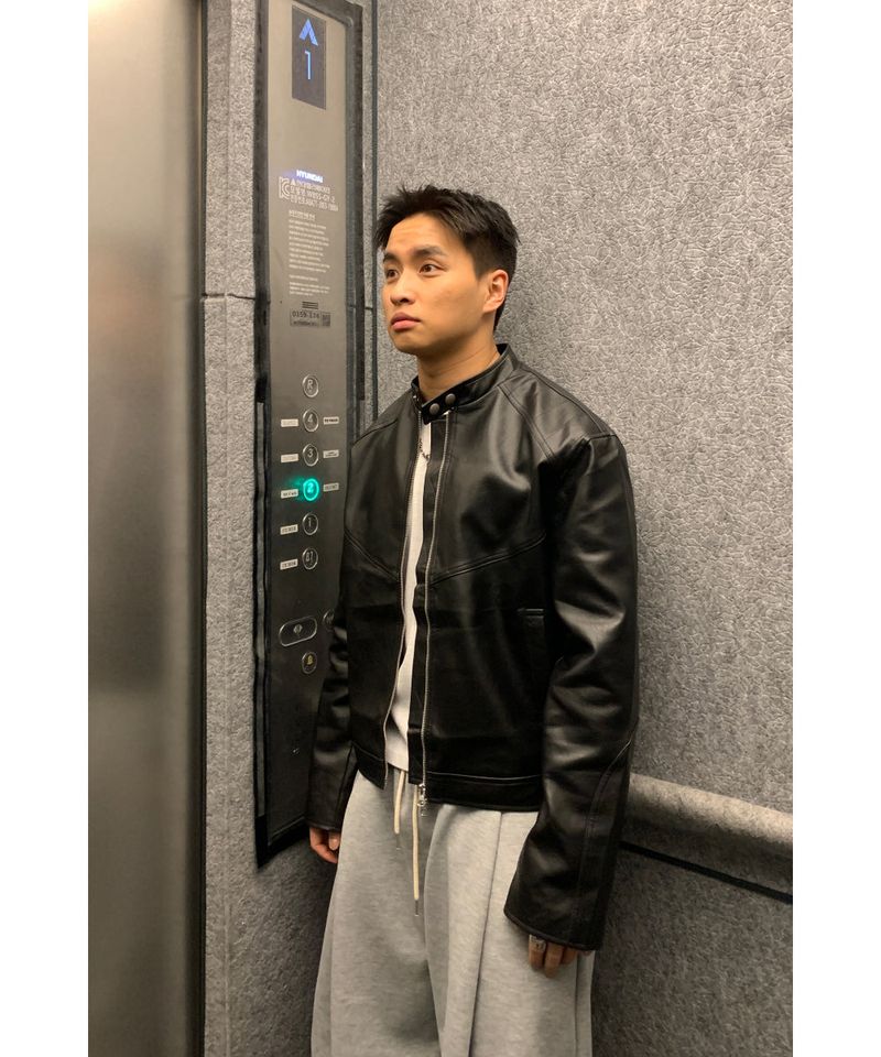 sobaq（ソバック）の「Biker Leather Jacket（Jackets/Outerwear）」