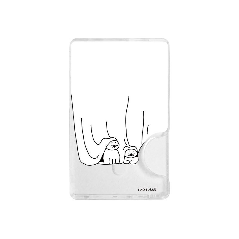 [MagSafe card wallet]ザキャットザッツビケイムアナン