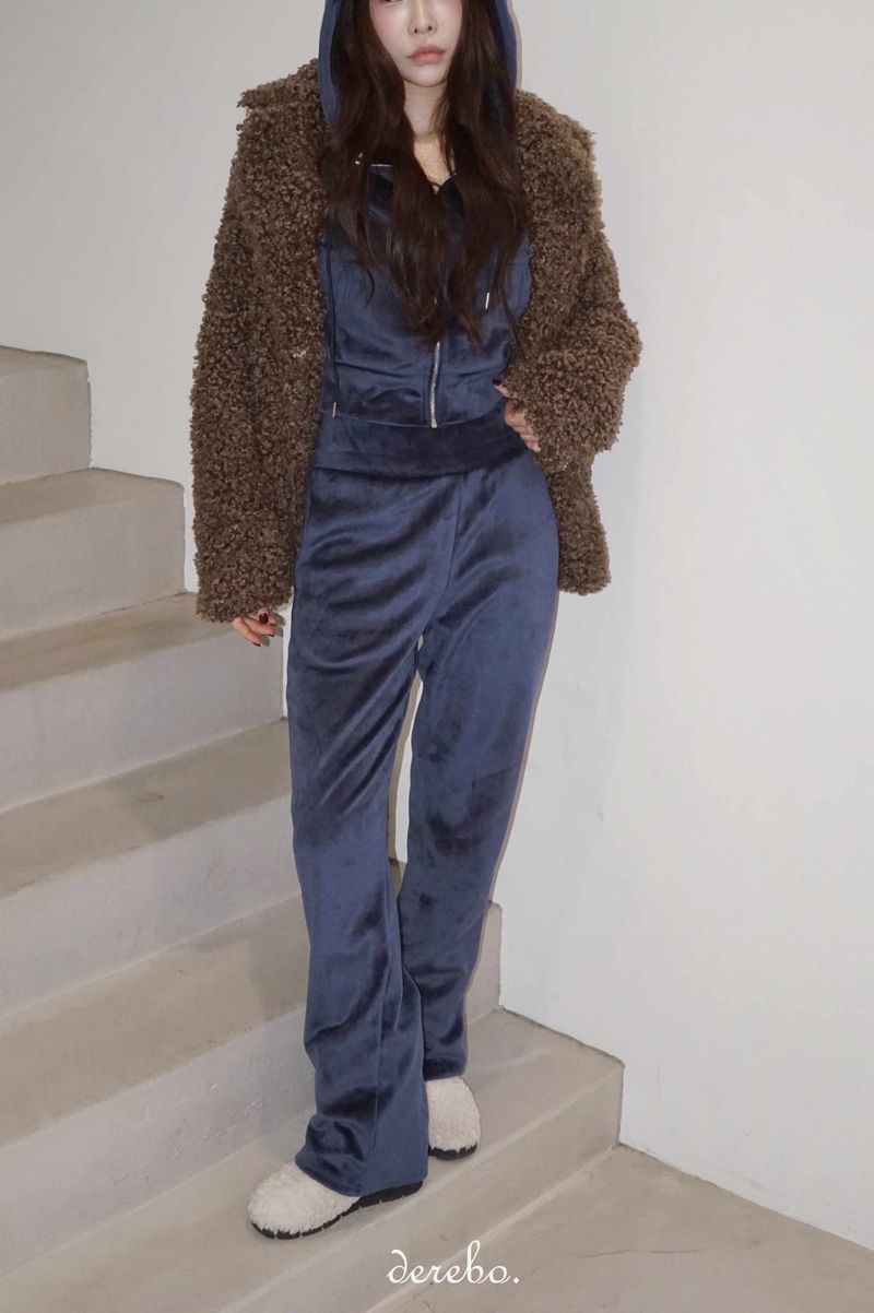 Velvet Winter Hooded Training Set