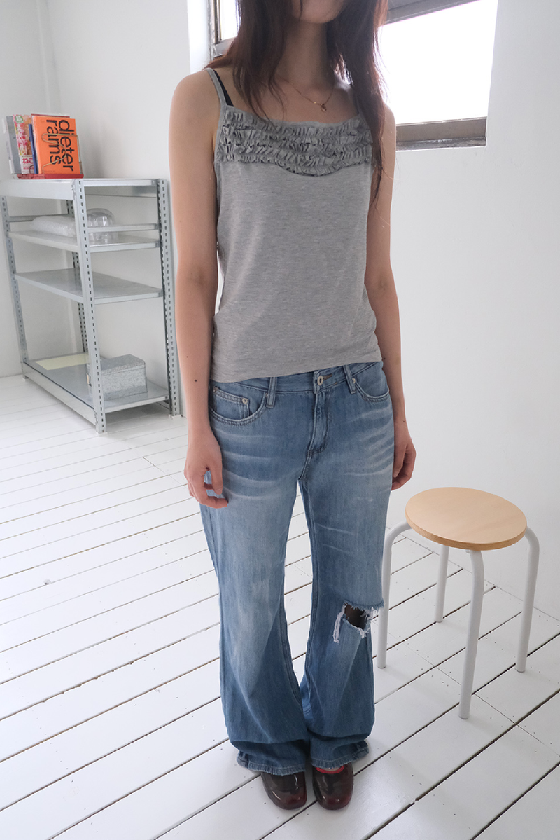 washing demage jean