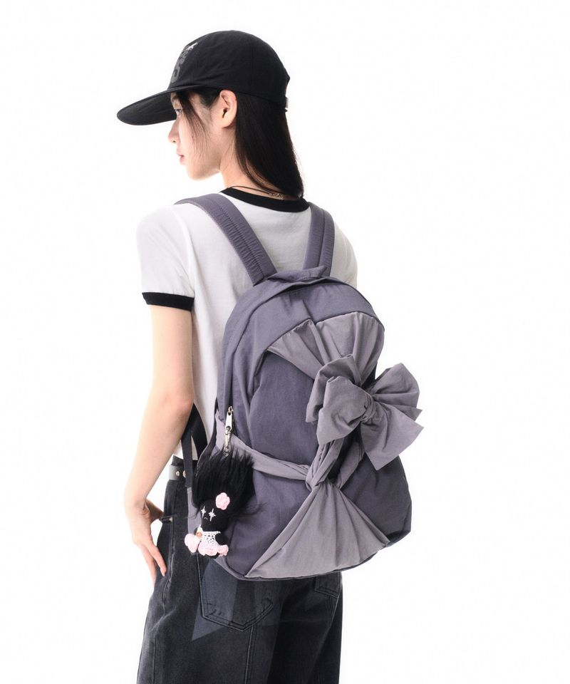 Knotted Backpack (Ash Purple)