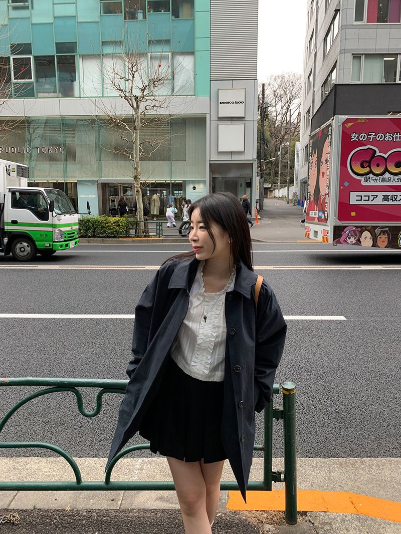 [MADE] Peto Pintuck Mini Skirt