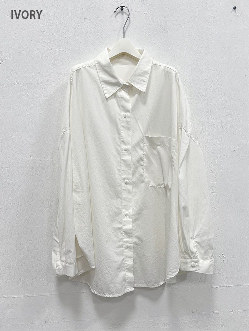 CAMOME BIO LOOSE SHIRT (3C)