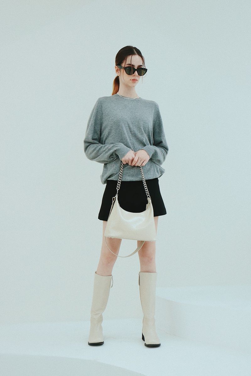 BOLD CHAIN CITY BAG_3COLORS