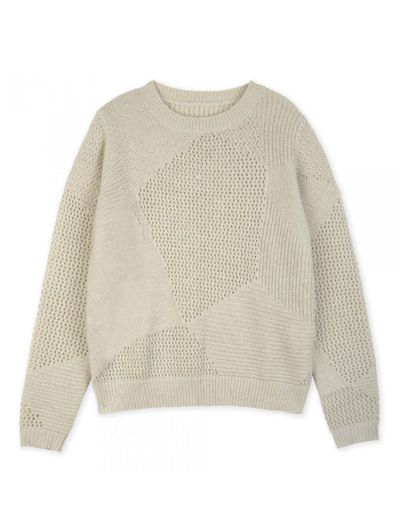 GRAIN SEE THROUGH KNIT