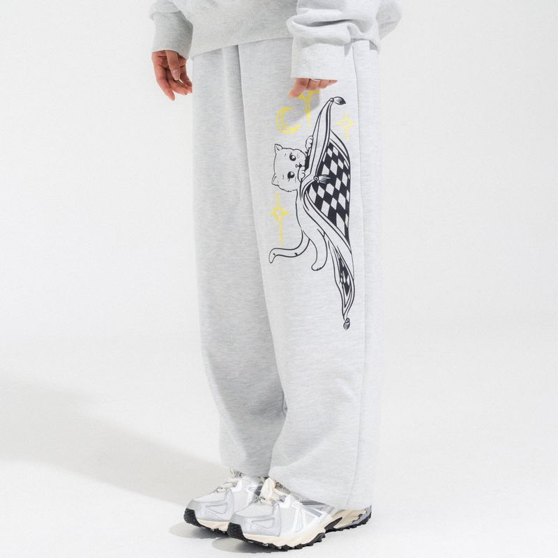 MAGIC CARPET TRAINING PANTS-LIGHT MELANGE