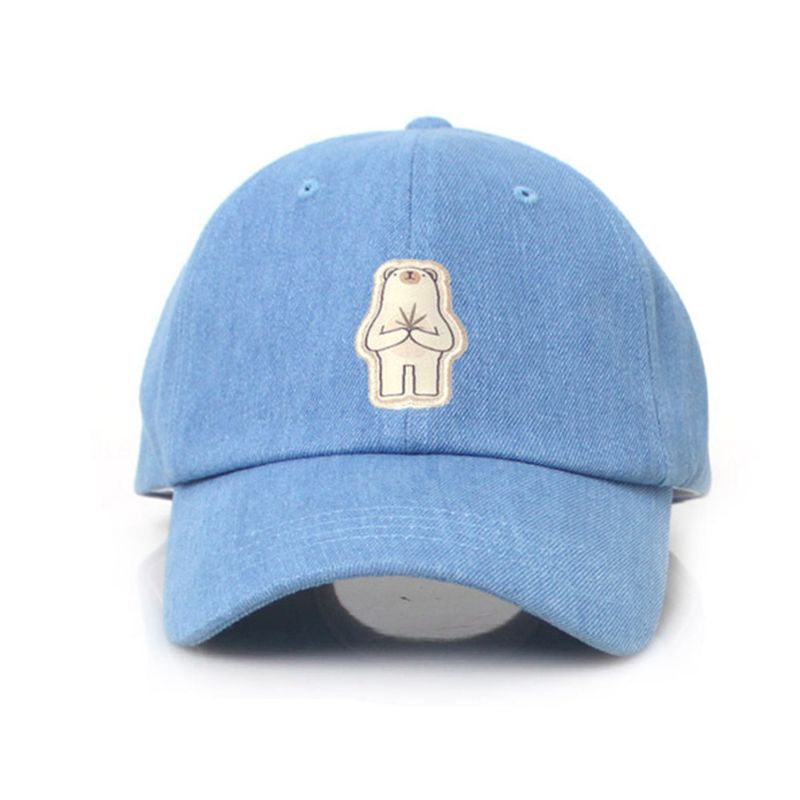 chubasco(チュバスコ)の「CHUBASCO weed bear ball cap BCD011 denim()」