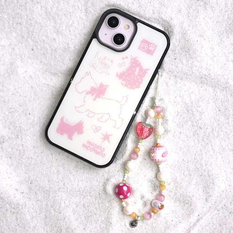 maydaymoonday(メイデイムーンデイ)の「Angel Puppy Bumper Case (3 Color)(Smartphone Accessories)」