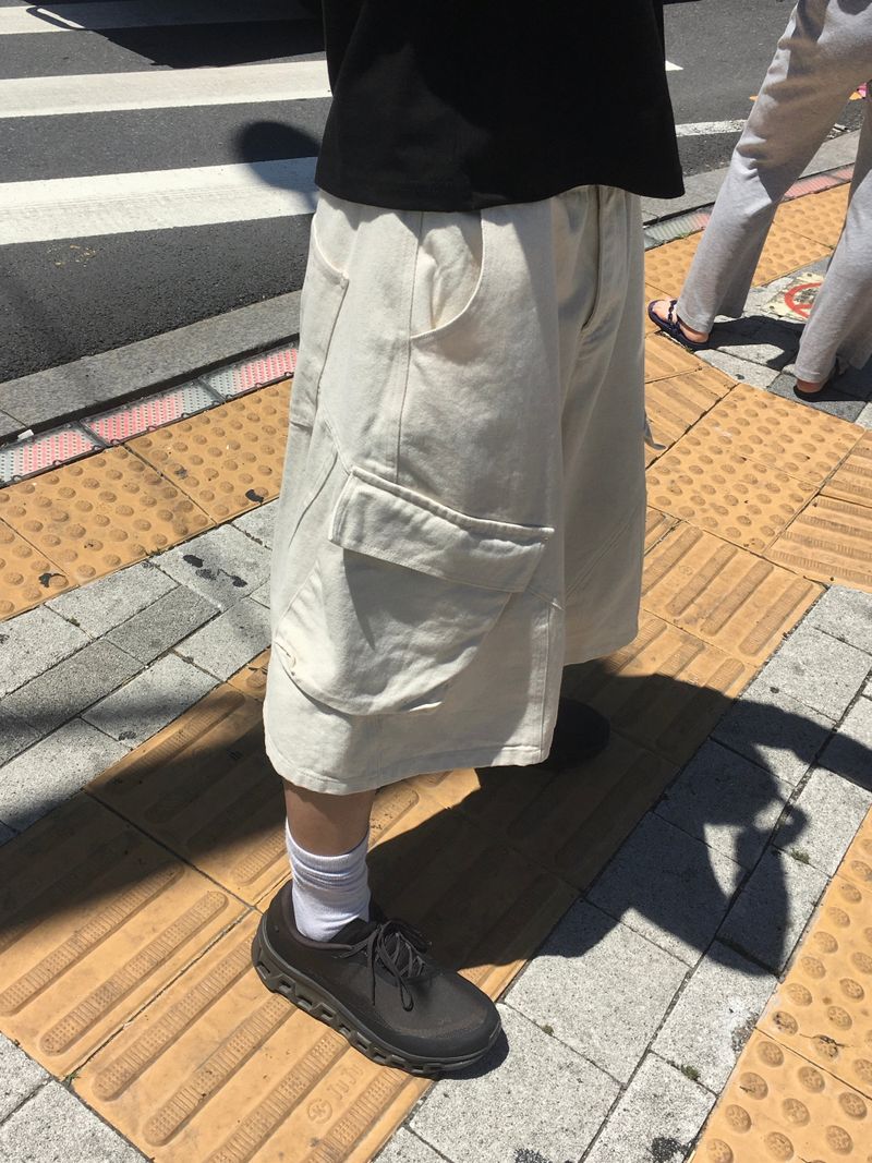 Pog Cargo Bermuda Pants 3C