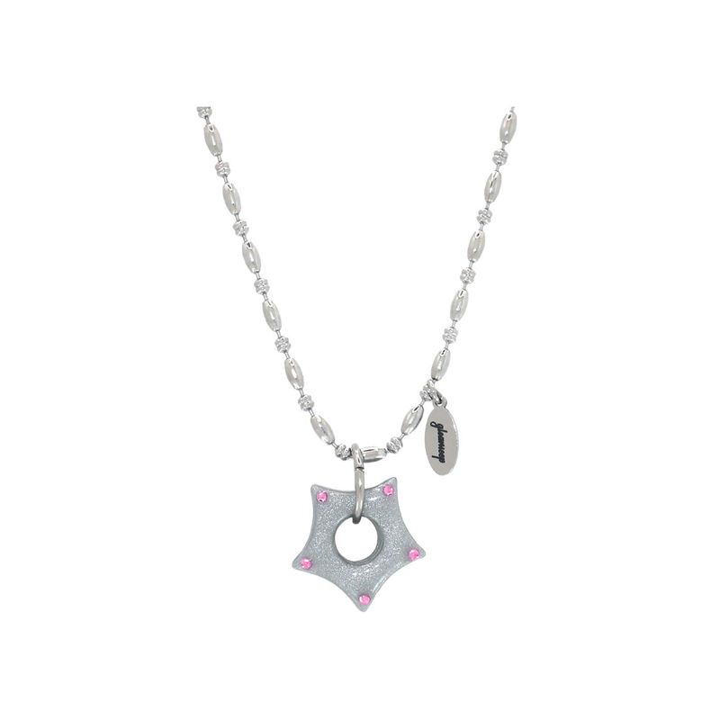 gleaming little star necklace [silver bolt]