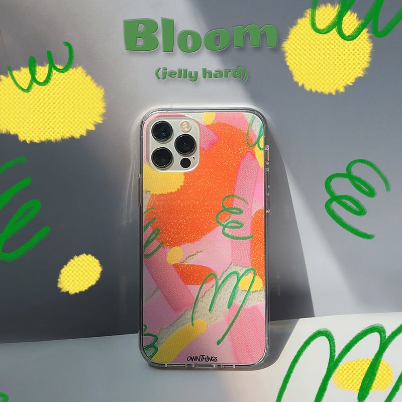 [MADE] Bloom phone case (jelly hard)