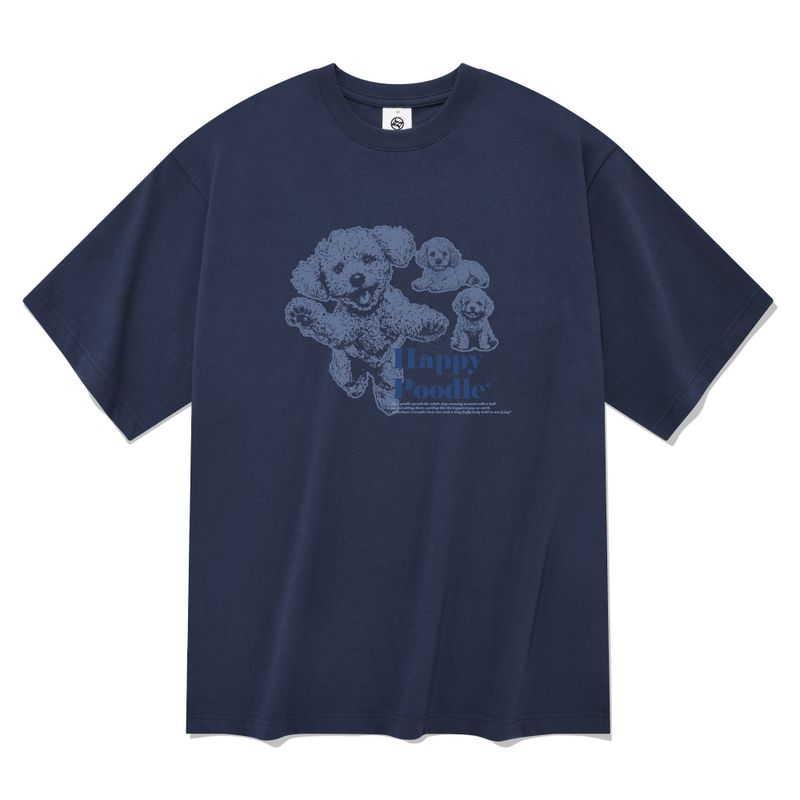 HAPPY POODLE T-SHIRTS