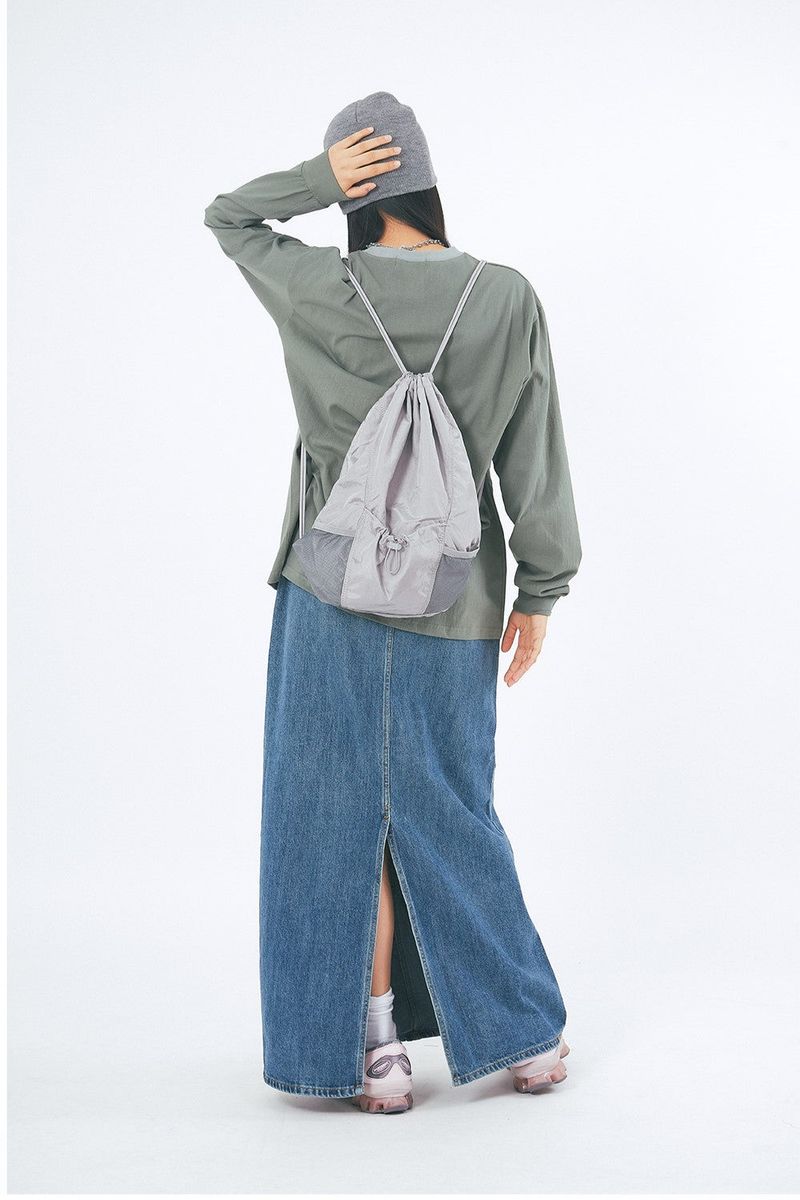 Another three pocket gym sack backpack