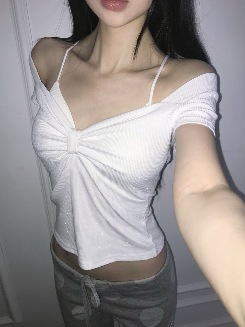 merry me ribbon top(5 color)