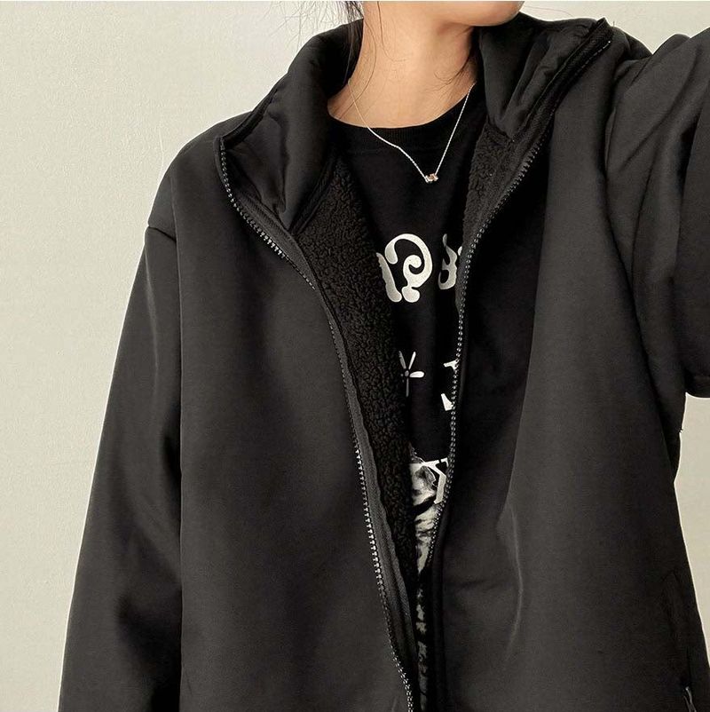 Libby High Neck Zip-Up Jumper