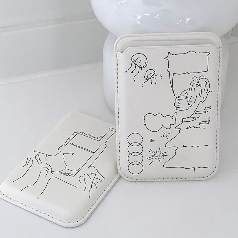Still life Simple line Magsafe CardPocket