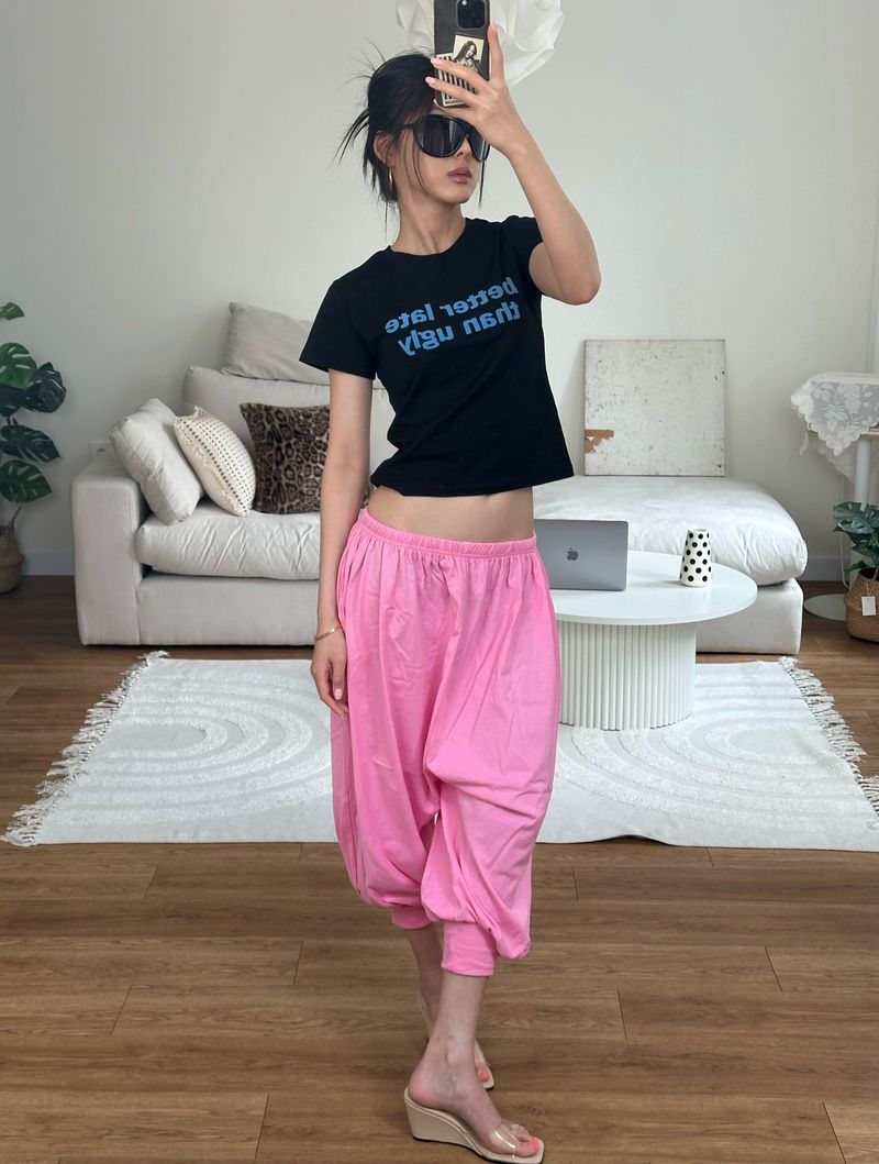 vivid banding pants