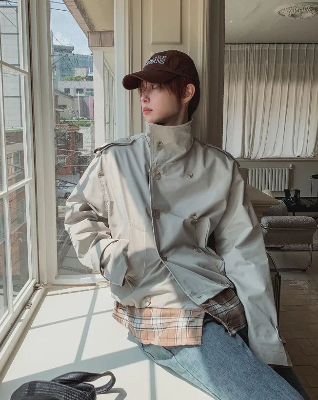 Woburn Trench Short Double Jacket