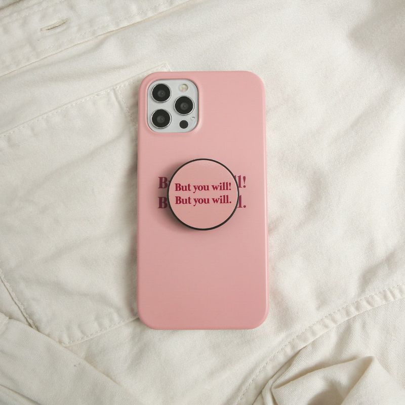 Simply Text Pink (Matt Phone Case)
