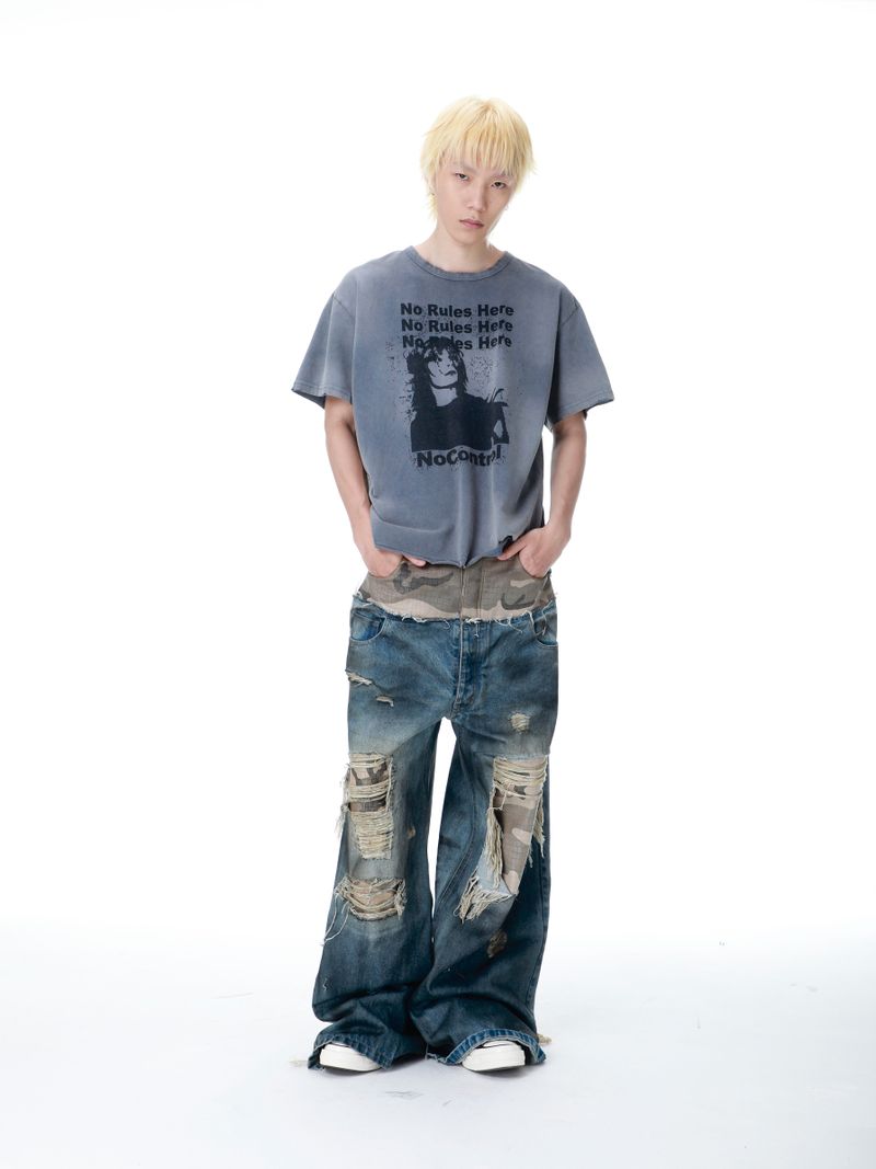 SEXXDEVIL Persona Ruined Vintage Tee