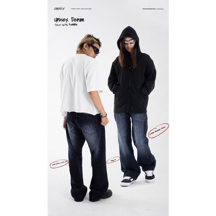 H1 Baggy - Ash Grey - Celana Jeans