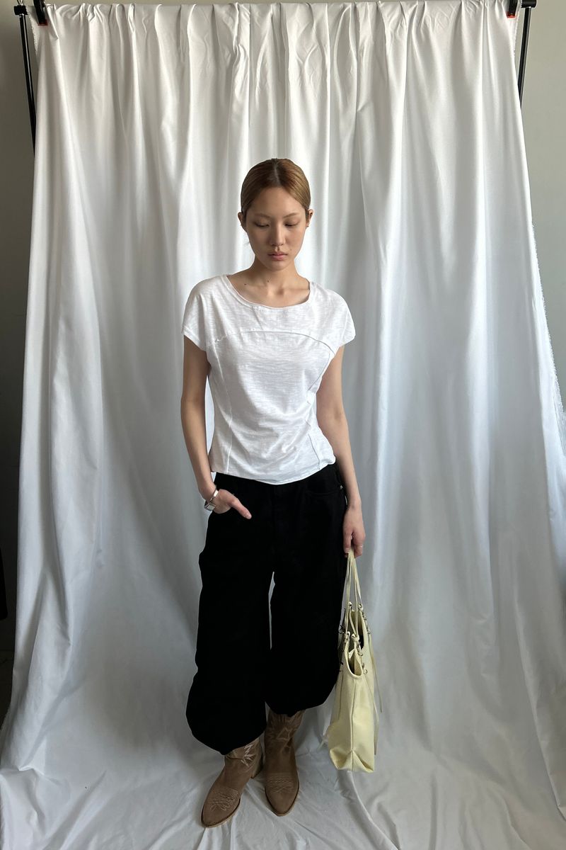 MUTED LAYER-T [White]