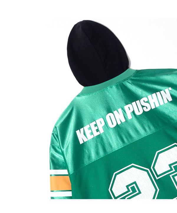 OC Football Layered Hoodie Jersey (Green)