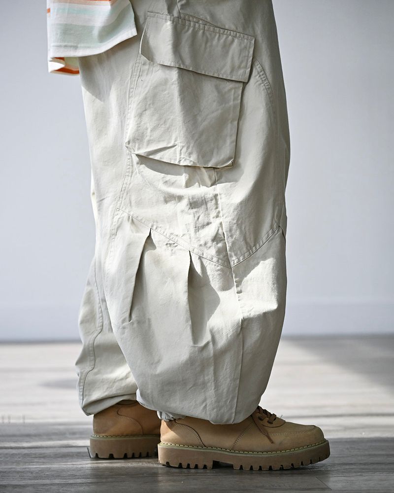 GAT LINE CARGO BALLOON PANTS