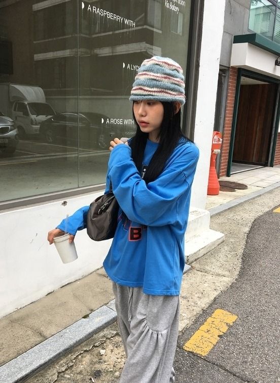 Taumo Printing Over Fit Long Sleeve Tee