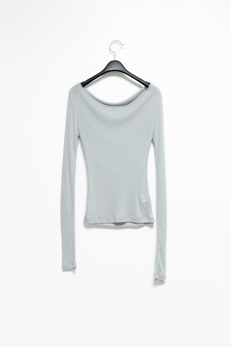 drape boat neck top(3colors)