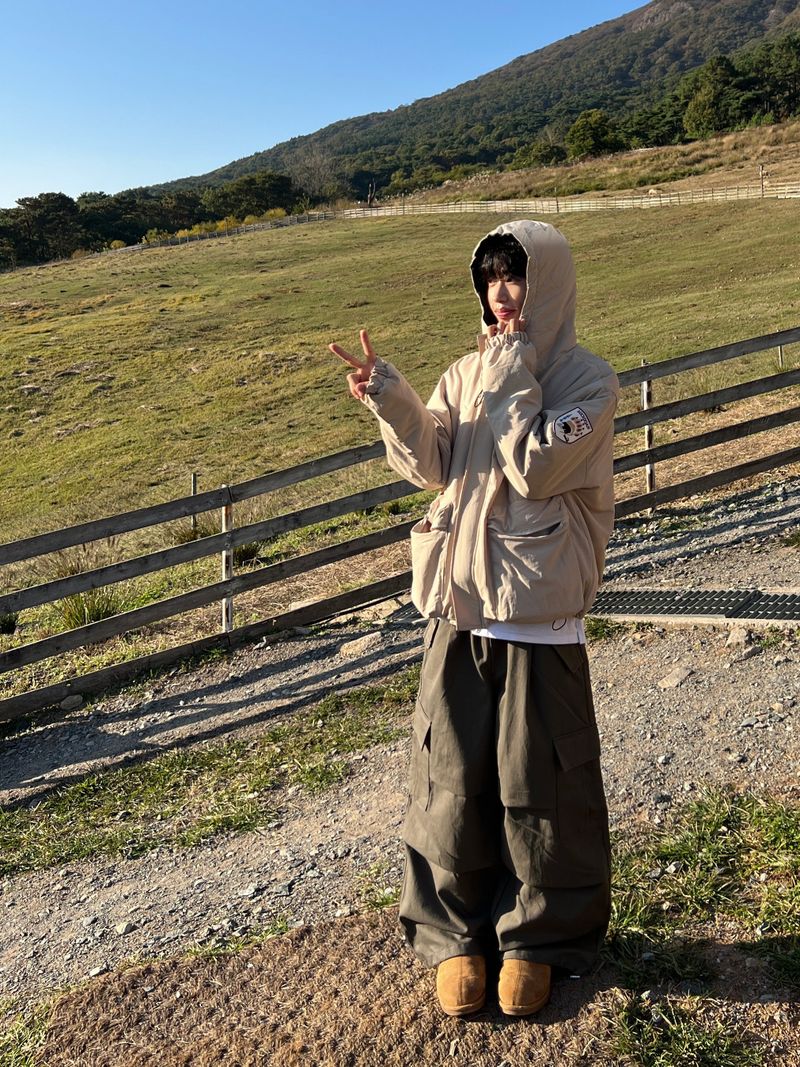 Parachute Cargo Wide Pants (3 Colors)
