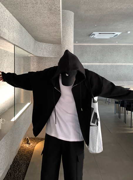 【Setup】Urban Double Middle Finger Overfit Hooded Cargo Training Set