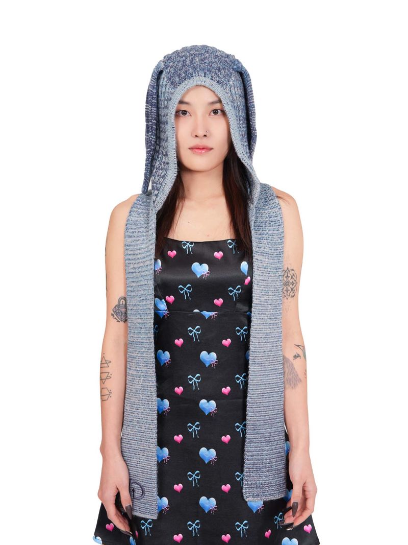 DILETTANTISME（ディレッタンティズム）の「Rabbit Ear Balaclava Muffler(BL)（Hats）」