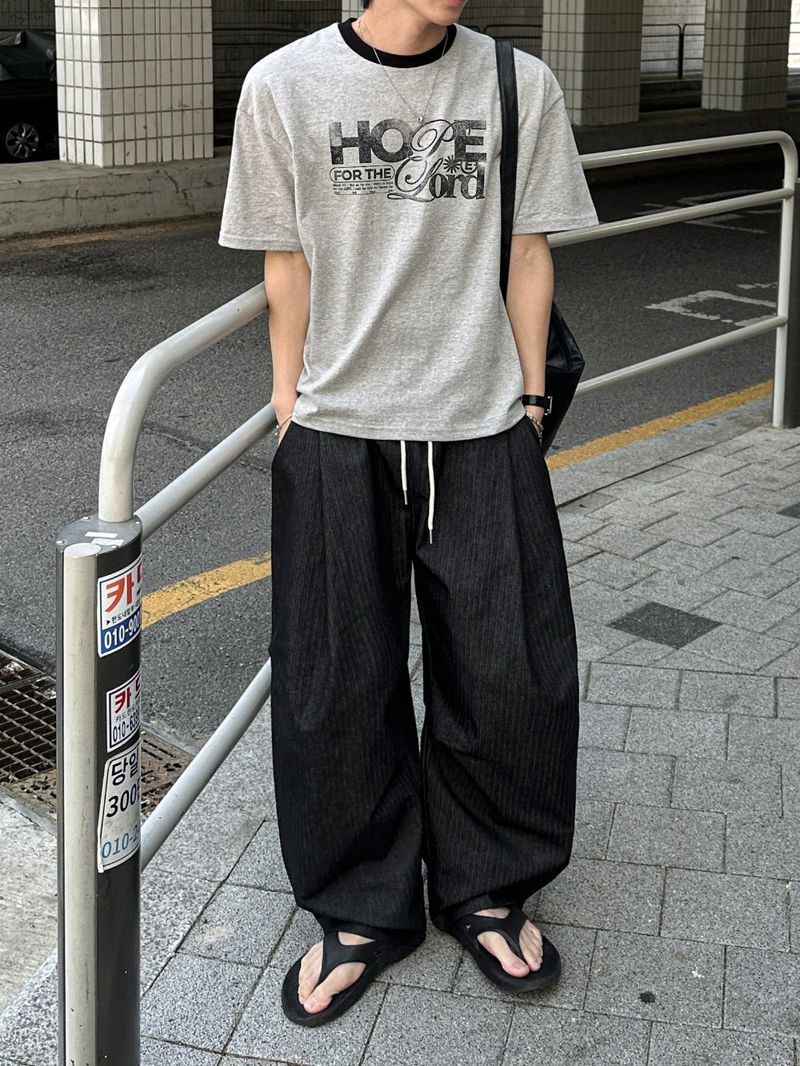 Shade Non-fade Pintuck Balloon Pants