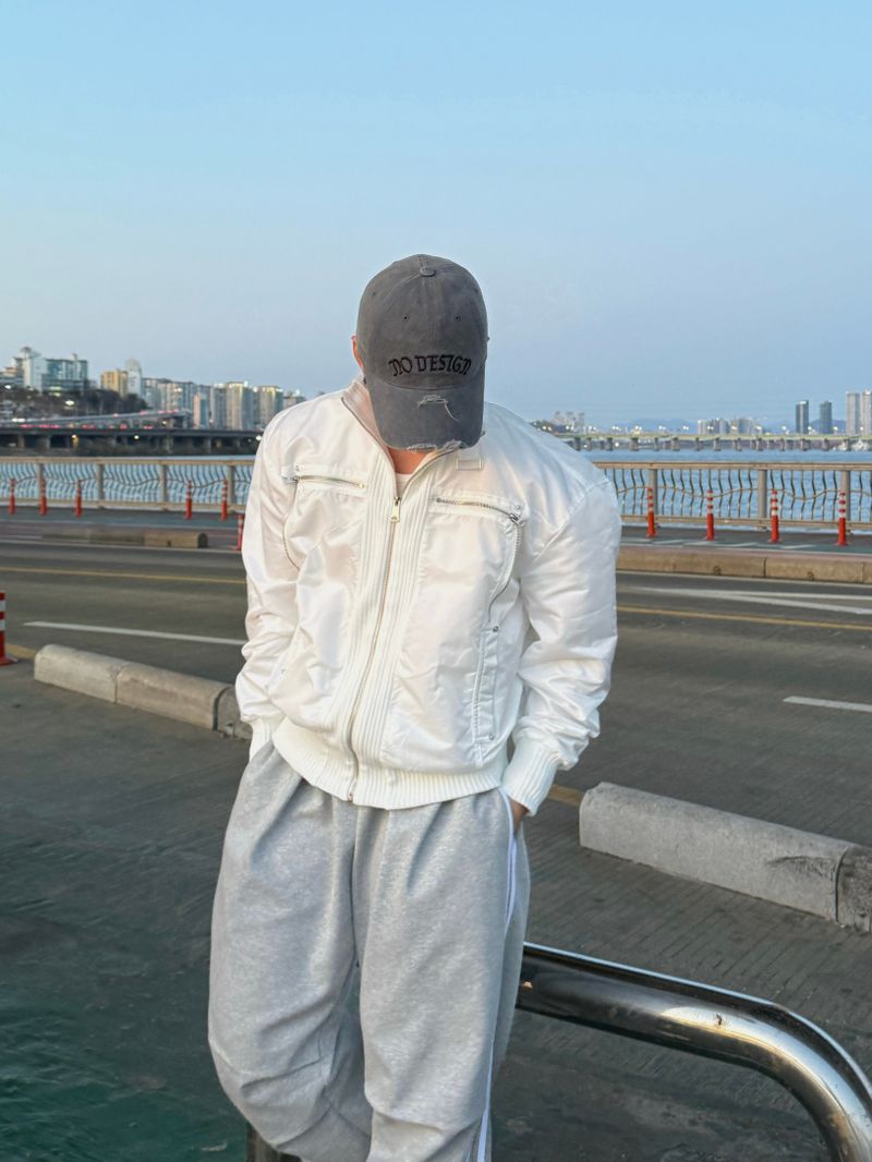Banded ma-1 windbreaker
