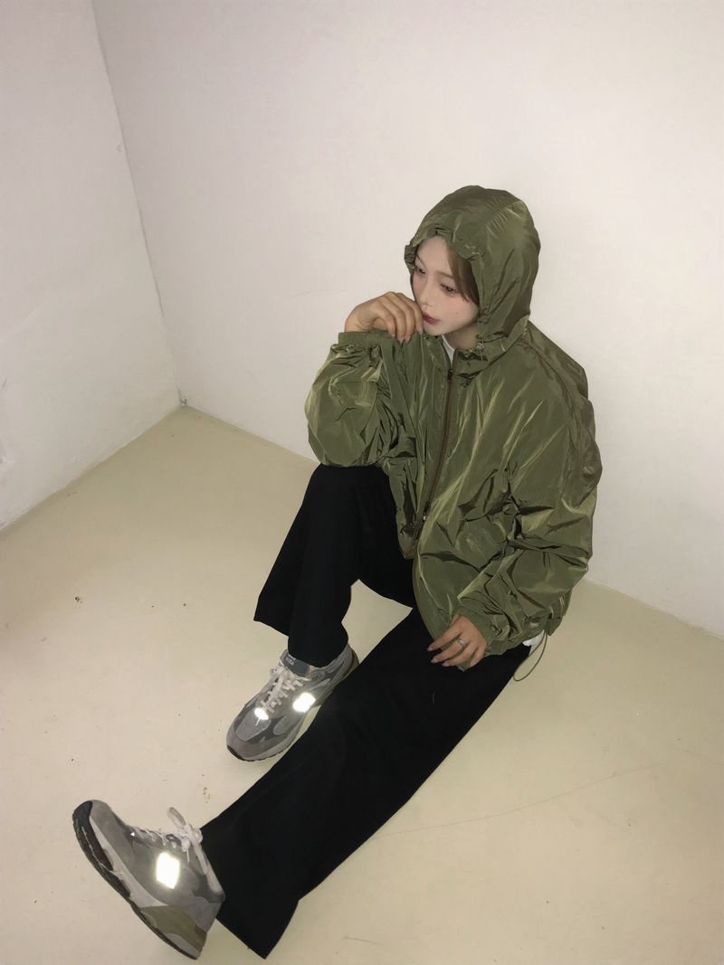 Lucas hood windbreaker jacket