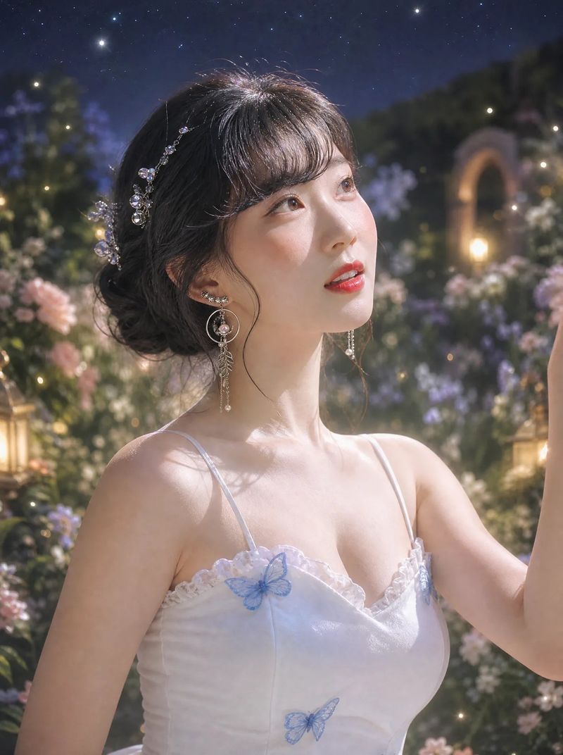 [Aespa Winter Earring] Elf of The Night Forest Earring