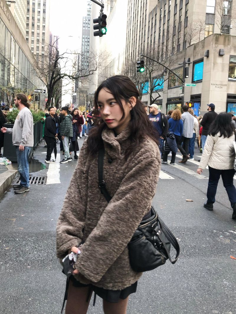 Gumi Suede Fur Coat (4c)