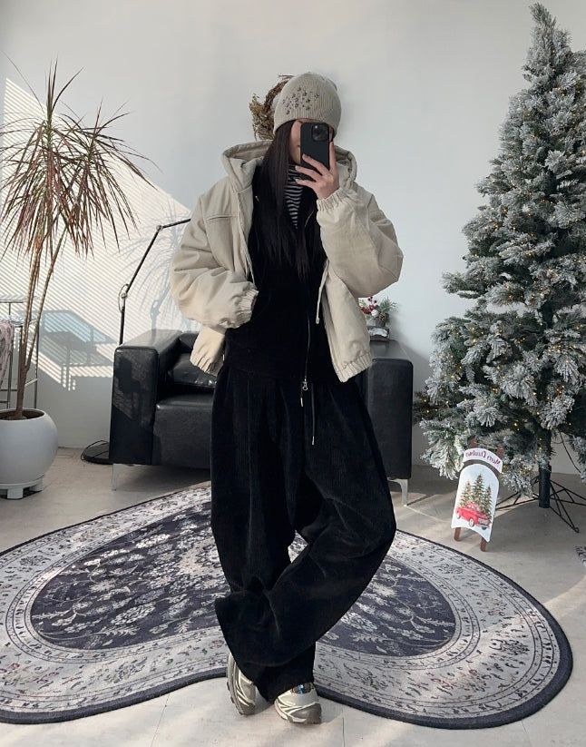 Tice Texture Pintuck Banding Pants