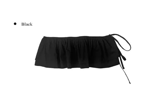 Moku Layered Wrap Tiered Skirt
