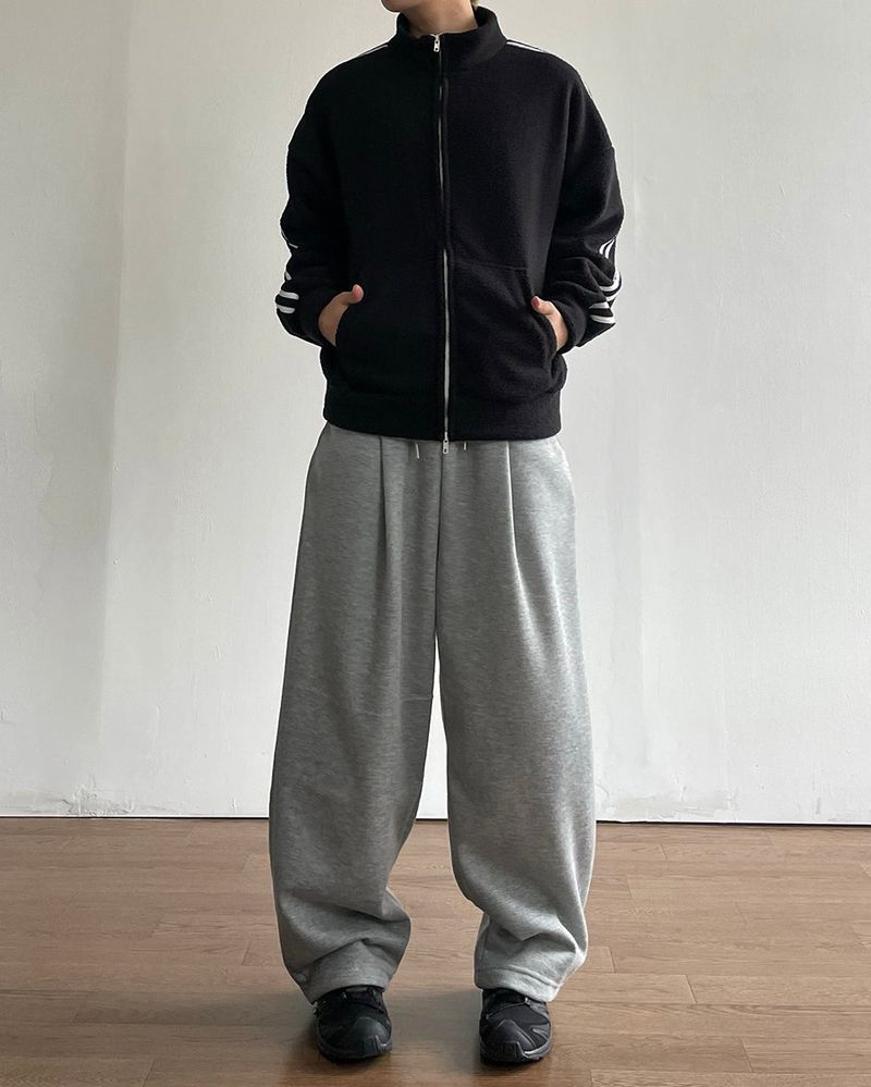 Mode Fleece Track Zip-up