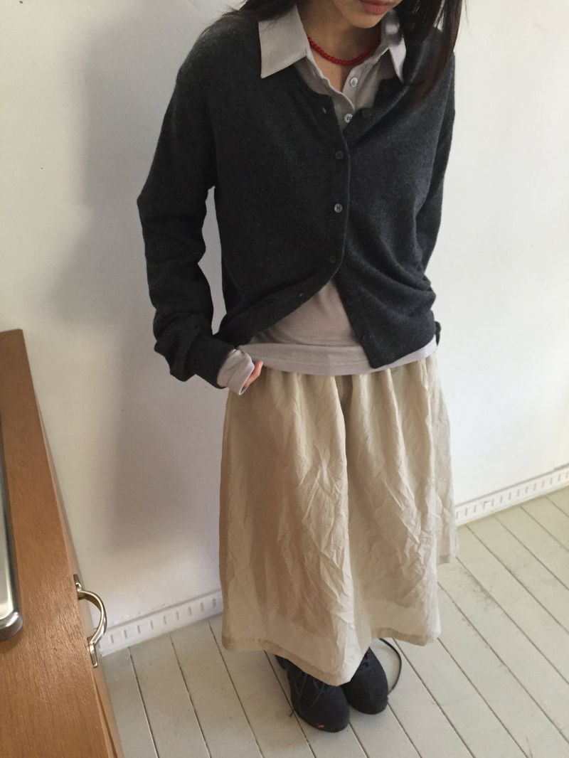 Engadin Round Cardigan (6Colors)