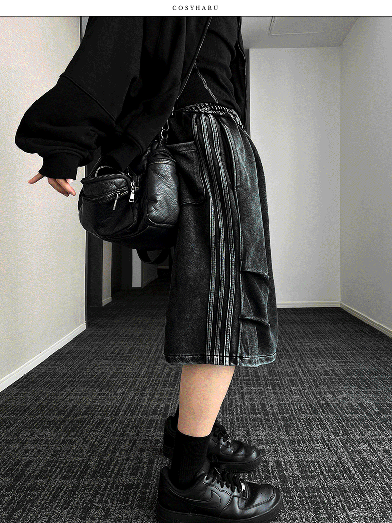 COSYHARU（コシハル）の「Pigment Track Bermuda Pants（Pants）」
