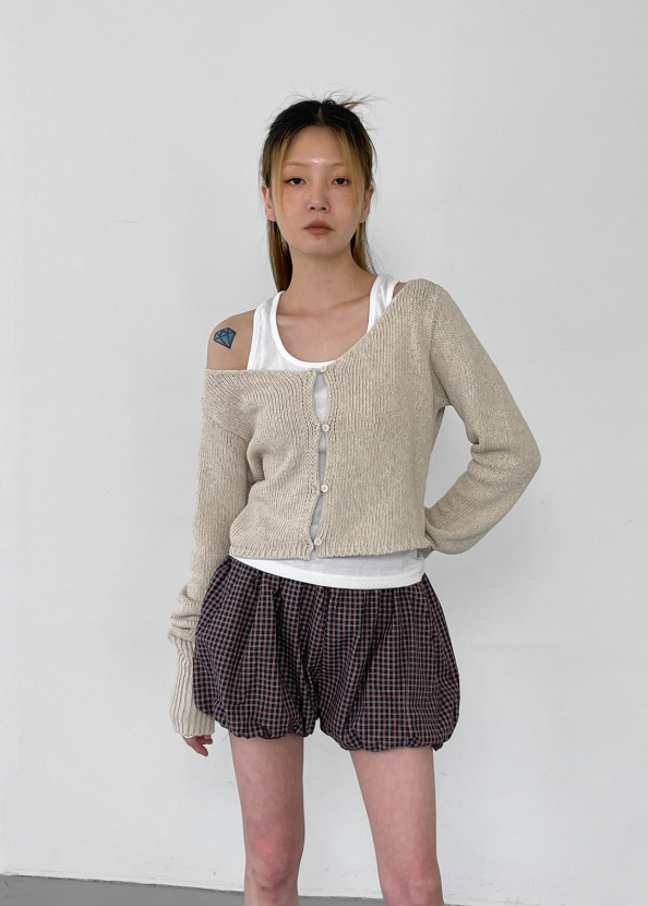 [MADE] Herish Linen Knit Cardigan