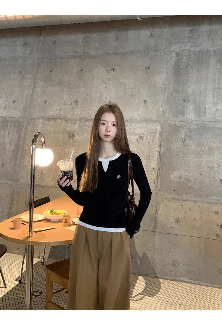 Super Pintuck Wide Cotton Pants