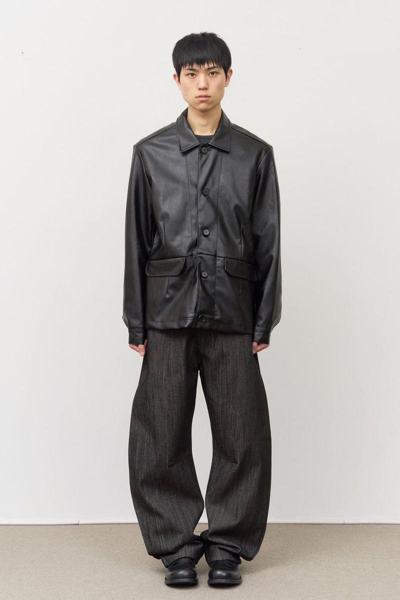 Web Leather Jacket