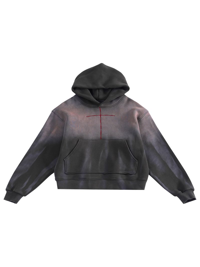 【Keshi】VINTAGE SIGNATURE WASHED HOODIE