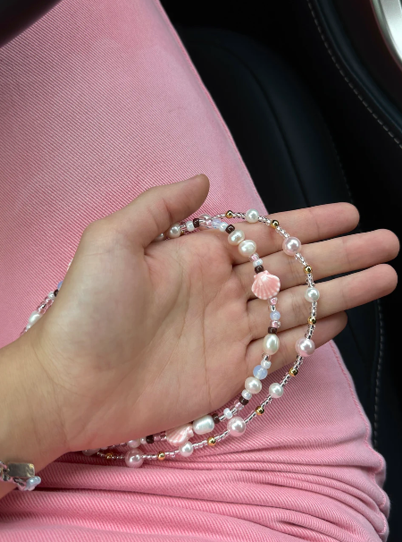【MADE】Catch sb’s Eye -Glass Beads Necklace