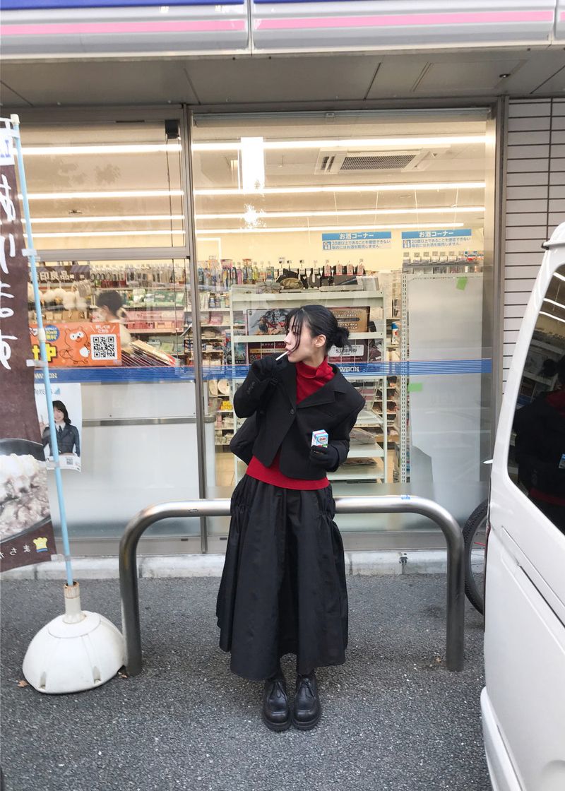WOOHWA（ウファ）の「 TUCK CROP BLAZER（Jackets/Outerwear）」
