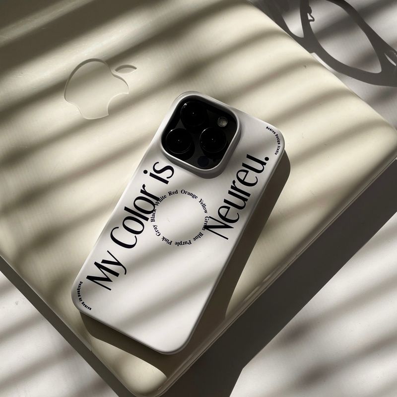 My Color Case (White Slim Hard)